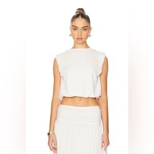 NWT-- LIONESS Field Of Dreams Top in Ivory. XL